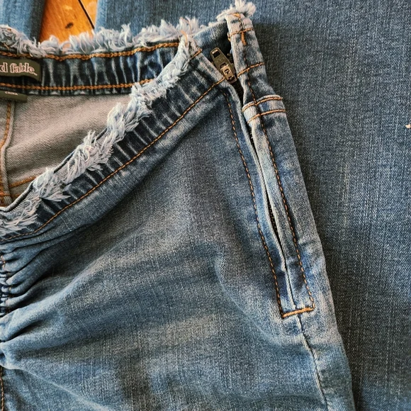 Flared Stretch Denim Jeans - Picture 4 of 4